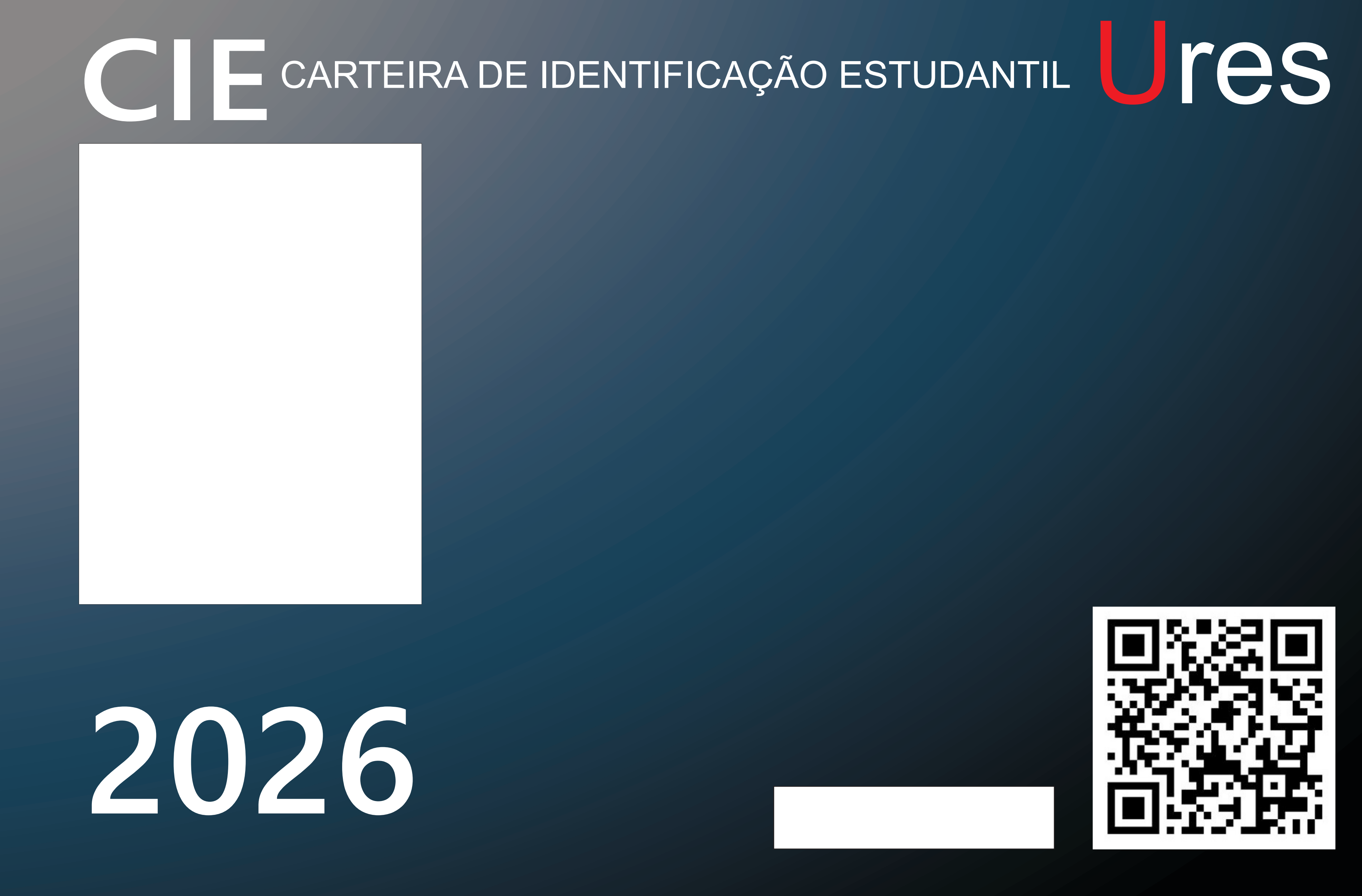 Frente da carteirinha